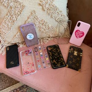 iPhone X cases - variety pack.